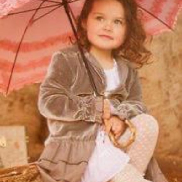 Chantilly Cream Lace Leg Warmers by Huggalugs Lacettes - 1 to 8 Years - NIP - Picture 2 of 2